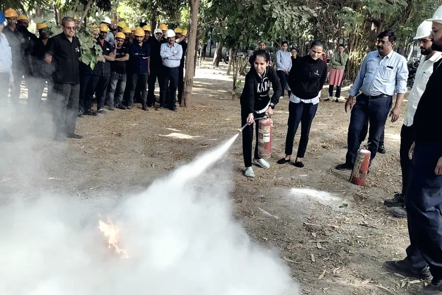 Controlled burn demonstration